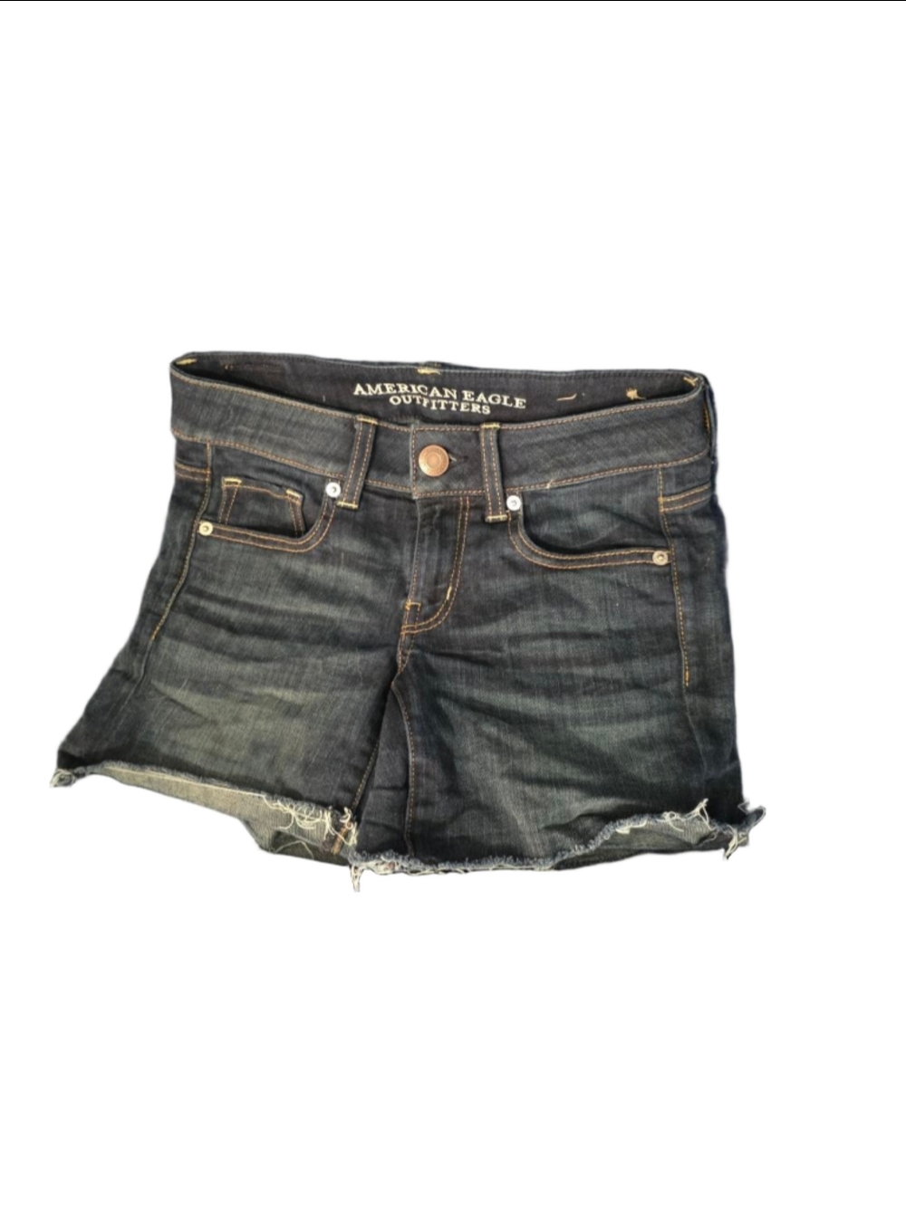 Women's American Eagle Outfitters Blue Jean Shorts Size 2
